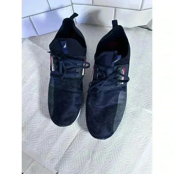 Nautica Nuray2 Men’s Athletic Shoes 13 Navy Blue White Comfortable Leisure - Picture 3 of 15